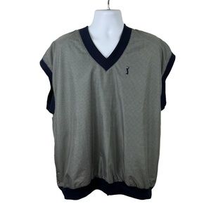 PGA Tour Golf Vest Size XL Navy Midnight Blue Made in Taiwan Preppy NWT